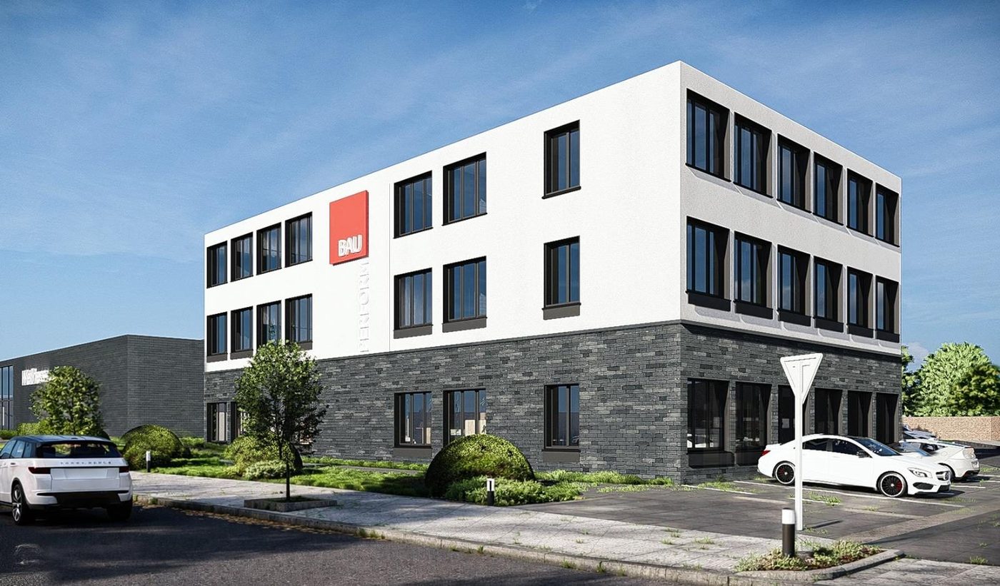 Visualisierung des Umbaus eines Büro- und Lagergebäudes in Bochum durch die FASBO GmbH